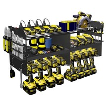Power Tool Organizer With Charging Station,3 Layer Holders Heavy Duty Me... - $129.19
