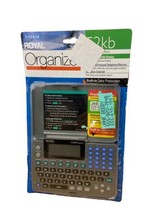 Royal DM2070 Organizer 52 kb  Pocket Organizer Gray 5 in Opened - $18.06