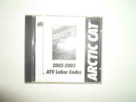 2002 2003 Arctic Cat ATV All Terrain Vehicle Labor Codes Manual CD FACTO... - £35.19 GBP