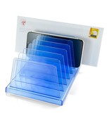 Officemate Blue Glacier Standard Sorter, 7 Compartments, Transparent Blu... - £11.77 GBP