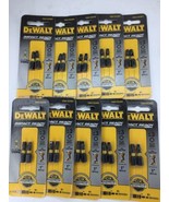 New (10) Pkgs of 2 Each Dewalt #3 Square FlexTorq 1&quot; Impact Ready Bit Tips - $13.27 CAD