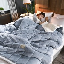 Fleece Blankets And Throws Thick Warm Winter Blankets Home Super Soft Duvet Luxu - £41.01 GBP+