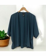 Wet Seal Cornflower teal short kimono Layer cardigan Women’s Size S - $19.28 CAD