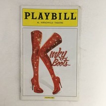 2015 Playbill Kinky Boots Kyle Taylor Parker at Al Hirschfeld Theatre - £11.22 GBP
