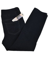 JAG Jeans Womens 14 Amelia Mid Rise Slim Ankle Pull On After Midnight - £39.30 GBP