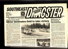 SOUTHEAST DRAGSTER #1-JULY 1989-NHRA DIV 2-RARE-RACING FN - $81.48