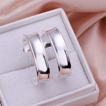 Wholesale 925 Silver Earring Stud Beautiful For women  wild fashion earring wedd - £7.21 GBP