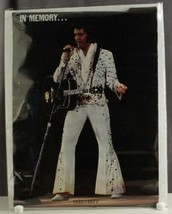 Vintage Elvis Presley Memorial Color Poster 1935-1977 Photo Bob Skinner Atlanta - £22.71 GBP