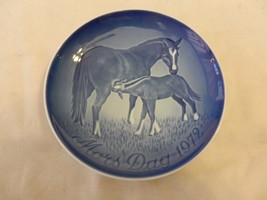 Mother&#39;s Day Horse &amp; Foal 1972 Collector&#39;s Porcelain Plate from B&amp;G Denm... - $30.00