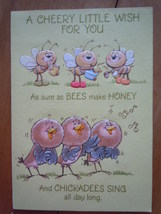 Vintage A Cherry Little Wish for You Greeting Card by Ambassador Cards - $3.99