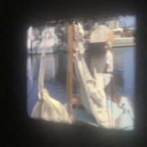 8mm Home Movie Dragon Sailboats Vacation 1962 Mission Bay Kids Lake - $19.21 CAD