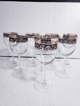 STOLZLE CRYSTAL Austria Germany 7.5&quot; Water Wine Goblet Glasses 8 Oz - Set of 8 - £27.83 GBP