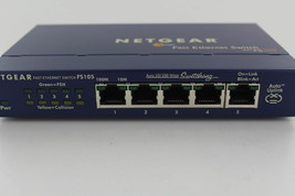 FS105 auto uplink (wide) NETGEAR fast ethernet router switch FS 105 10/1... - £20.99 GBP