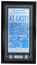 Philadelphia Eagles Framed SB 52 Champions Inquirer Cover Replica Press Plate - £232.60 GBP