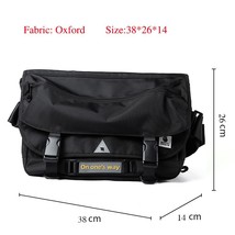 Men Messenger Bag Street Trendy Tactical Shoulder Waterproof Bags Military Hip H - £53.01 GBP