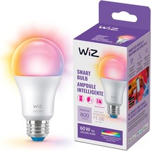 Wiz 60W A19 Color Led Smart Bulb - Pack Of 1 - E26- Indoor -, Matter Com... - $32.97