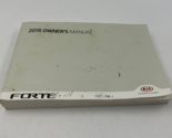 2016 Kia Forte Owners Manual Hanbook OEM C04B38045 - £21.22 GBP