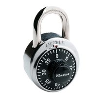 Master Lock 1500D Locker Lock Combination Padlock, 1 Pack, Black - $8.53
