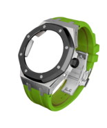Casioak Steel Case MOD Kit Shock G-SHOCK GA2100 GA2110 Light Green Crown - $109.60 CAD