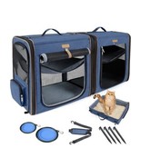 Portable 2 In 1 Dog/Cat Enclosure With Litter Box, Bed/Hammock NEW OPEN ... - $49.49