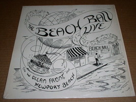 The Beach Ball Live Record Album Vinyl 2116 W. Ocean Front Newport Beach - £67.93 GBP