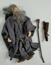Lord of The Rings Gandalf The Grey Travel Cloak 12&quot; Loose Action Figure Toy - £25.80 GBP