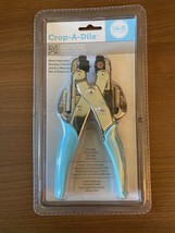 We R Memory Keepers Crop-A-Dile Eyelet and Snap Punch, Blue Handle 70907-7 - £23.86 GBP