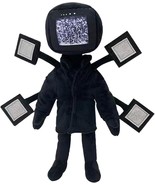 Skibidi Toilet QR Titan TV Man Plush, Gift for Game Fans - $281.93 MXN