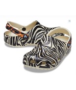 Crocband Pivot Strap Wild Animal Print Zebra Leopard Crocs Clog M-6 / W-... - $60.16 CAD