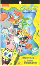United Pacific Designs 712405SB Sponge Bob 4 Sheet Sticker Pad 200 Stickers - $276.86 MXN