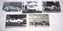 (5) PRO STOCK B&amp;W Drag Racing Photos Lot #2 Bunny-Eckman-Grotheer-Grumpy-WJ - £6.38 GBP