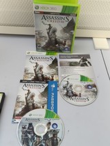 MicroSoft Xbox 360 Assassin’s Creed 3 Tested Complete With Manual - £6.67 GBP