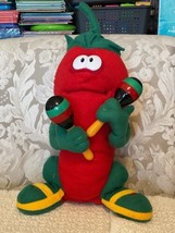 Cuddle Barn Animated CHILI PEPPER JR. Plush - Dances &amp; Sings &#39;Hot Hot Ho... - $31.68