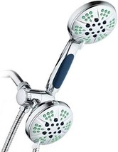 HOTEL SPA – Anti-Clog Shower Heads with Handheld Spray-High Pressure, Ch... - £40.61 GBP