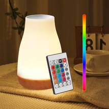 Portable Touch Lamp,Table Sensor Control Bedside Lamps with Quick USB Charging P - £19.00 GBP