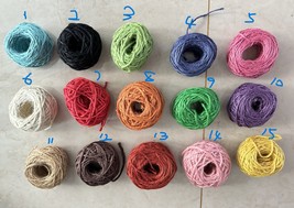 1pc Jute Twine 25m free shipping Decorative Handmade Accessory Hemp Rope... - $3.30