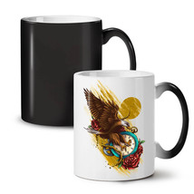 Bird Clock Rose Fantasy NEW Colour Changing Tea Coffee Mug 11 oz | Wellcoda - £15.79 GBP