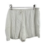 Wilfred White Gauzy Joyride Shorts Elastic Waist Size Large New - £22.23 GBP