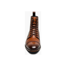 Stacy Adams Henry Cap Toe Lace Up Boot Leather Tan 25718-240 image 6