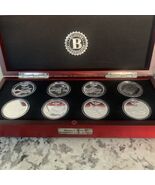 75th Anniversary WWII Bombers Silver plated Coins Collection Bradford  E... - $1,782.45 MXN