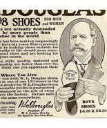 1922 W.L. Douglas Shoes Footwear Advertisement Clothing Ephemera - $372.98 MXN