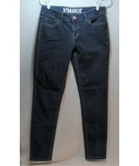 Hydraulic Women&#39;s Dark Blue Stretch Denim Straight Skinny Leg Size 11 / 12 - £14.97 GBP