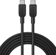 Anker 60W USB C Charging Cable 10ft Heavy Duty Fast Charge for Galaxy S23MacBook - £16.23 GBP