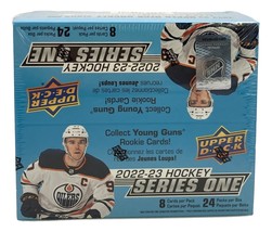 2022-23 Upper Deck Series 1 NHL Hockey Card Retail Box - £75.74 GBP