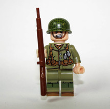 SH US Army Private D Day WW2 Minifigure - £5.24 GBP