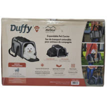Midwest Duffy Expandable Pet Carrier Medium Gray 18.3x11.25x11.14&quot; New - £38.73 GBP