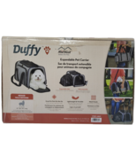 Midwest Duffy Expandable Pet Carrier Medium Gray 18.3x11.25x11.14&quot; New - £39.06 GBP