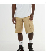 True Religion Men&#39;s Cargo Shorts 104821 Honey Taupe - $119.48 CAD