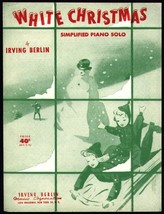 White Christmas (Simplified Piano Solo) [Sheet music] Berlin, Irving (Music) - $19.79