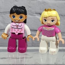 Lego Duplo Figures Lot of 2 Aurora Princess and Girl  - £7.77 GBP
